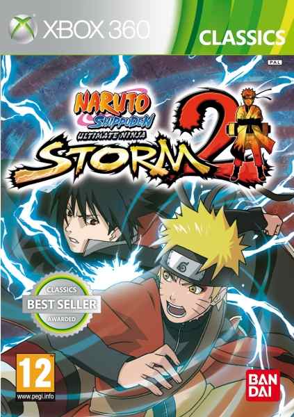 Naruto Shippuden Ultimate Ninja Storm 2 Classics X360